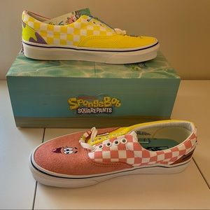 Brand New VANS x Spongebob ‘Best Friends’ ERA Shoes Patrick Limited Size 7.5/9.0